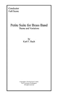Petite Suite for Brass Band Concert Band sheet music cover Thumbnail